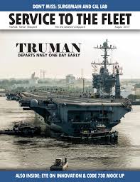 Service To The Fleet August 2017 By Norfolk Naval Shipyard
