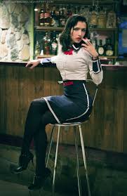 Bioshock Infinite Elizabeth Cosplay Burial At Sea Elizabeth Cosplay Bioshock Cosplay Woman