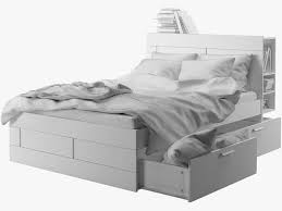 This is part:1 and i will show you in details how to put together 2 drawers from ikea brimnes day. Ikea Brimnes Bett 1 3d Modell 29 Obj Unknown Max Fbx 3ds Free3d