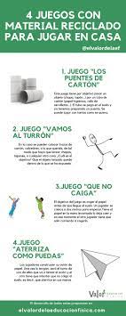 Por no decir uno de. 4 Juegos Con Material Reciclado Para Jugar En Casa