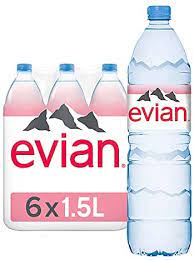 The evian water history is extensive, rivaling many prestigious wines and spirits. Evian Mineral Water Naturally Filtered Drinking Water 1 5l Bottled Water Crafted By Nature Case Of 6 X 1 5l Pet Evian Water Bottles Buy Online At Best Price In Uae Amazon Ae