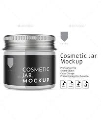 Cosmetic Glass Jar Mockup 2 Cosmetic Labels Design Cosmetic Jars Glass Jars