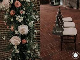 Coral is pantone's 2019 color of the year, and nowhere is this shade more beautifully represented than in this gorgeous coral wedding. Kendall Jonathan An Intimate Greenville Country Club Wedding Ceremony