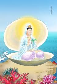 精美三十三尊观世音菩萨圣像彩图 佛学因果in 2021 warrior girl guanyin buddhism