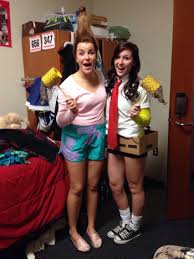 Spongebob And Patrick Halloween Costumes Dyi Halloween Costumes Diy Halloween Costumes Easy Spongebob Costume