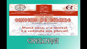 Sava'', o mare familie formată din oameni profesioniști, care pun înainte de toate liniștea. Credinta Concert De Colinde La Biserica Sf Sava Iasi Youtube