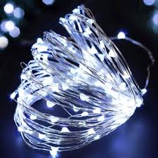 Wrap this decorative micro led string light around a full length mirror or a wooden ladder for a stunning effect. Led String Light 10m 100 Leds Copper Wire Fairy Lights Battery Operated Yellow White Coloured At Rs 103 Piece String Light Id 22061603788