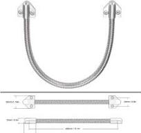 Amazon.com: Armored Loop Power Transfer, Door Wire Conduit ...