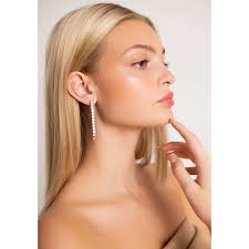 Anna Silver Drop Earrings