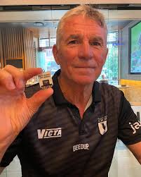 We had the pleasure of sitting down with a number of Magpies greats today,  including Ian Schubert and Wayne Smith ⚫️ ⚪️ The best way to support our  club in 2025 is