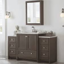 A small bathroom can sometimes feel claustrophobic, and what better way to breath life into a space than with plant life!? Bathroom Vanities The Home Depot