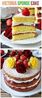 Victoria Sponge Cake Recipe Victorian Sponge Cake Recipe Victoria Sponge Cake Dessert Cake Recipes