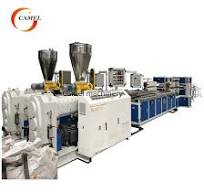 PE PP Plastic Panel Machine WPC Fence Panel Extrusion Line