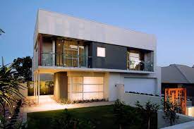 Ruko minimalis modern warna putih aksen kotak 3 warna. Pin By Jehan Wijaya On Desain Rumah Minimalis House Styles Modern House Design Modern Suburban House