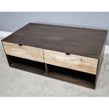 Wood eggers solid coffee table. Wooden Coffee Table Industrial Coffee Table Storage Coffee Table