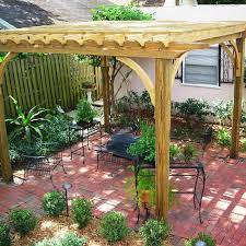 These will allow you to get if you're looking for cheap, no grass backyard ideas, interlocking hardwood patio tiles are the answer. 6 Brilliant And Inexpensive Patio Ideas For Small Yards Backyard Garden Layout Inexpensive Patio Patio Landscaping