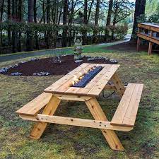Check spelling or type a new query. Fire Pit Picnic Table Cedar In 2020 Outdoor Fire Pit Fire Pit Backyard Backyard Fire