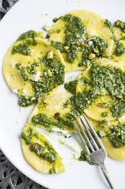 Ravioli With Burrata Brought Home From Rome Published 2013 Pistachio Pesto Ravioli Pesto Recipe