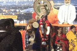 Man Dressed Up As Lord Hanuman Becomes Center Of Attraction At Mahakumbh | Republic World