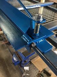 Manual press brakes are required to adjust the bending dimensions and angles manually when that's why they want to build a press brake on their own, just to diy some simple press brake for. Homemade Sheet Metal Bender Sheet Metal Tools Sheet Metal Bender Metal Bender