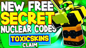 Demon tower defense promo codes are given for a fixed time and these codes are made for a short conclusion: New Free Secret Nuclear Skin Codes In Tower Defense Simulator Roblox Codes Youtube