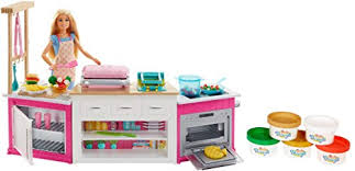 This barbie set includes a working kitchen with multiple play spaces and working features. Buy Barbie Ultimate Kitchen Toys R Us