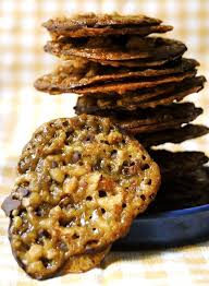 Costco bakery cookies muffins and brownies. Dark Chocolate Almond Orange Lace Cookies Trader Joe S Lacey Cookies Lace Cookies Recipes Food
