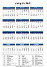 Georgetown world heritage city day : Malaysia Calendar 2021 With Holidays Free Printable Template Printable The Calendar