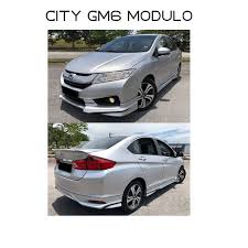Civic type r bodykit naing car modified. Honda City 2014 2016 Modulo Kit Body Kit Bodykit Skirt Skirting Lip With Oem Painti
