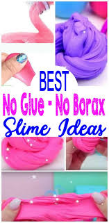 No Glue No Borax Slime Everyone Wants To Make Best No Glue No Borax Slime Recipe That Kids Teens Tweens Will Diy Slime No Glue Diy Slime Homemade Slime