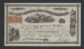 First National Bank Of Northumberland National Northumberland National L