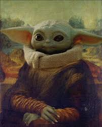 Baby Yoda On Instagram Mona Baby Lisa Yoda Follow Baby Yoda For President To See More Content Like This Let In 2020 Yoda Wallpaper Yoda Images Star Wars Art