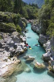 The Soca River Slovenia Reisen Reiseliste Slowenien Urlaub