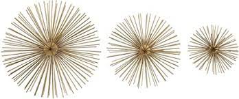 We did not find results for: Amazon Com Deco 79 50370 Metallic Gold Starburst Metal Wall Decor 3d Wall Art Modern Wall Decor Gold Orbs For Wall Gold Decor Decorating Ideas Set Of 3 12 9 6 Home Kitchen