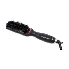 Revlon salon straightening copper flat iron 1. Revlon Hair Straightening Heated Styling Brush Rvst2168arb Xcite Kuwait