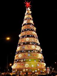 Sao Paolo Brazil Christmas Tree 100 Illuminated Balls Christmas Worldwide Outdoor Christmas Lights Christmas Tree