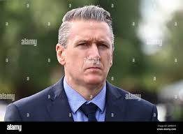 Melbourne, Australia. 09th Sep, 2023. Crime Command Acting Superintendent Mark  Hatt speaks too media at the scene of a fatal shooting at Keilor Village,  Melbourne, Saturday, September 9, 2023. Police in Melbourne