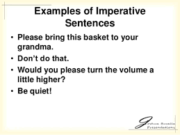 Imperative sentences can be positive or negative. 8 Best Imperative Sentences Ideas Imperative Sentences Sentences Learn English For Free
