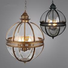 vintage loft globe pendant lights