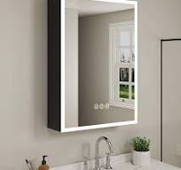 Supply Floating Bathroom Vanity With LED Illuminated Mirror Cabinet  Wholesale Factory - Bathroom