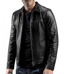 Men S Layer Cake Mr X Daniel Black Vintage Slim Fit Etsy Leather Jacket Men Leather Jacket Slim Fit