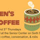 Men’s Coffee at the Senior Center