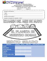 Exámenes diagnostico de 1° a 6° examen diagnostico primaria compañeros les comparto los exámenes de primero a sexto, no o. Libro De Geografia De Sexto Grado De Primaria Libros Favorito
