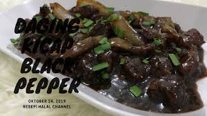 Ikuti resepi viral sos black pepper untuk dipadankan dengan ayam atau daging panggang. Resepi Kambing Black Pepper Berkuah Resepi Mama