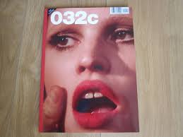 032c Magazine Summer 2014 Lara Stone,Mario Sorrenti,Glido Zegna,John Waiters,New 