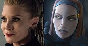 Two others mandalorians arrive and they save both mando and baby yoda who is unharmed despite his carrier being dented. Katee Sackhoff Seemingly Teases Bo Katan Appearance In The Mandalorian Chapter 11 Mimicnews