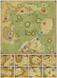 トレジャーハントg10地図 宝の場所 夢でもff14