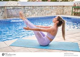 Flex containers are not block containers, and so some properties that were designed with the assumption of block layout don't apply in the context additionally, any new values defined in the box alignment module will apply to flexible box layout; Flexible Woman Doing Yoga In King Pigeon Pose A Royalty Free Stock Photo From Photocase