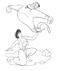 Put the soundtrack in the background as your child spends hours coloring these cute aladdin character pages! Disney Aladdin Coloring Pages Coloring Home