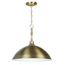 Black And Brass Dome Pendant Light Janson 1 Light Dome Pendant In 2020 Brass Pendant Light Pendant Light Industrial Pendant Lights